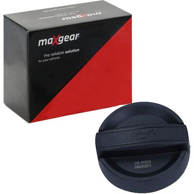 Maxgear Tapa de llenado de aceite BMW - Negro universal con junta - 74mm Maxgear Tapa de llenado de aceite BMW - Negro universal con junta - 74mm