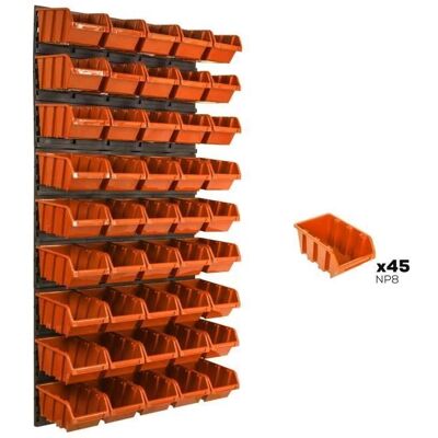 Generic - M-Orange-58x117 - Pomarańczowy - 58x117 cm Pojemniki magazynowe Generic - M-Orange-58x117 - Pomarańczowy - 58x117 cm Pojemniki magazynowe