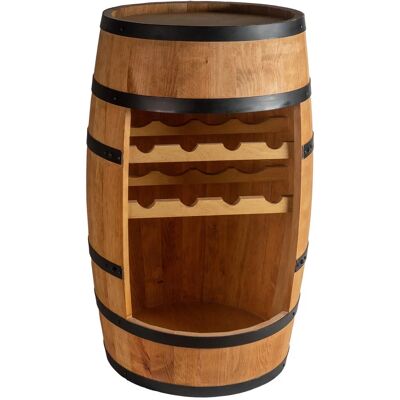 Creative Cooper - Barrel Rack - Alder - Oak - Wine Rack - Publicité Creative Cooper - Barrel Rack - Alder - Oak - Wine Rack - Publicité