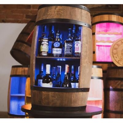 Creative Cooper - Botte in legno - Wine Cabinet - Publicité Creative Cooper - Botte in legno - Wine Cabinet - Publicité