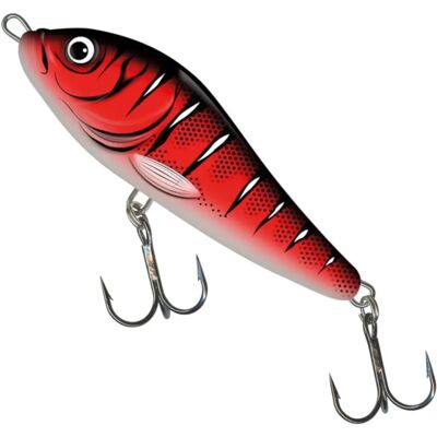 Salmo Rattlin' Slider 8cm - Röd Kölvatten - Ködersnäckare Salmo Rattlin' Slider 8cm - Röd Kölvatten - Ködersnäckare