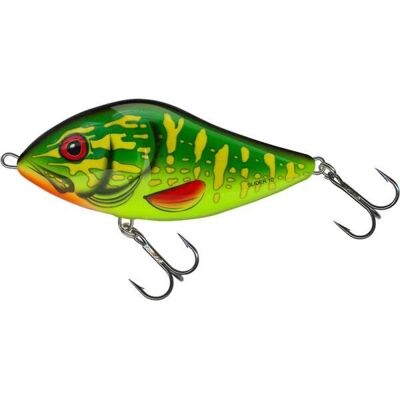 Salmo Salmo Slider - 7cm Floating Lure - Green Pike - Lure Type Salmo Salmo Slider - 7cm Floating Lure - Green Pike - Lure Type