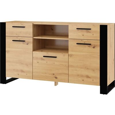 BIM MEUBLES Nuka Credenza - Meuble de rangement moderne - Publicité BIM MEUBLES Nuka Credenza - Meuble de rangement moderne - Publicité