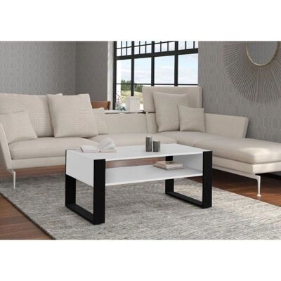 BIM Furniture Nuka F - Couchtisch mit Regal - Modernes Design BIM Furniture Nuka F - Couchtisch mit Regal - Modernes Design