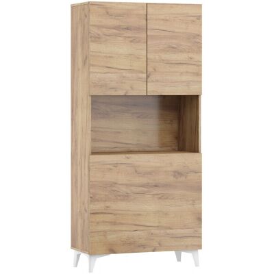Bim Furniture - Megan 1 Klappbarer Schreibtisch & Bücherregal - Büro & Studium Bim Furniture - Megan 1 Klappbarer Schreibtisch & Bücherregal - Büro & Studium