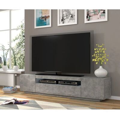 BIM Furniture Aura Lowboard - Beton - 200cm BIM Furniture Aura Lowboard - Beton - 200cm