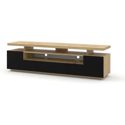 AKL FURNITURE PRIVATE Eva Led 180cm TV Möbel - Holzoptik AKL FURNITURE PRIVATE Eva Led 180cm TV Möbel - Holzoptik