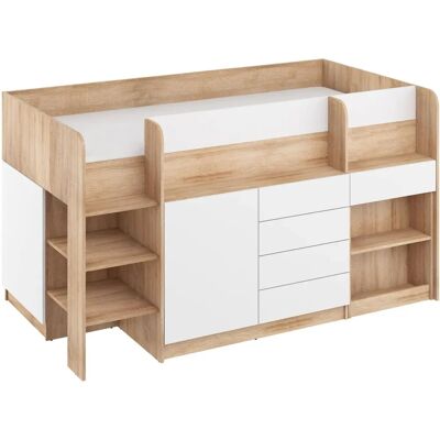 BIM FURNITURE Smile Hochbett mit Schreibtisch - Kinderzimmer BIM FURNITURE Smile Hochbett mit Schreibtisch - Kinderzimmer