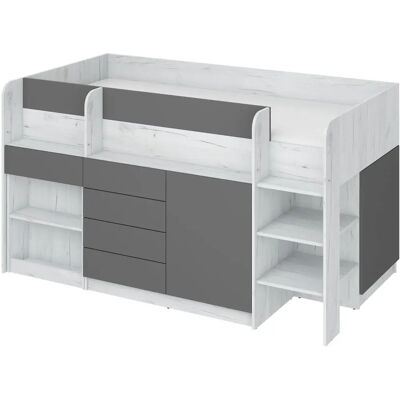 BIM FURNITURE - Bett mit Schreibtisch Smile P - Kinderzimmermöbel BIM FURNITURE - Bett mit Schreibtisch Smile P - Kinderzimmermöbel