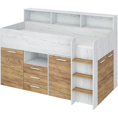 BIM FURNITURE NEO P Hochbett mit Schreibtisch BIM FURNITURE NEO P Hochbett mit Schreibtisch