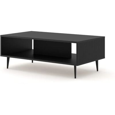 AKL FURNITURE PRIVATE RavennaB Table Basse Moderne Noire - Publicité AKL FURNITURE PRIVATE RavennaB Table Basse Moderne Noire - Publicité