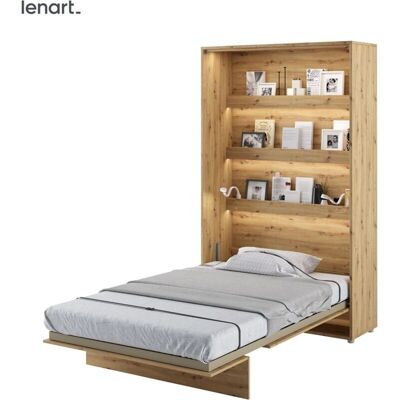 BIM FURNITURE Lenart Cama abatible - Ahorro de espacio, Neumático moderno, Marco metálico duradero BIM FURNITURE Lenart Cama abatible - Ahorro de espacio, Neumático moderno, Marco metálico duradero