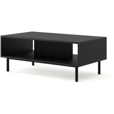 AKL FURNITURE PRIVATE RavennaB - 90x60x45cm Schwarzer Couchtisch AKL FURNITURE PRIVATE RavennaB - 90x60x45cm Schwarzer Couchtisch