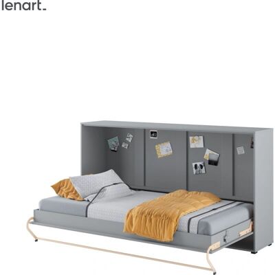 BIM FURNITURE - Lenart CP06 - 90x200 cm - Gris - Cama BIM FURNITURE - Lenart CP06 - 90x200 cm - Gris - Cama