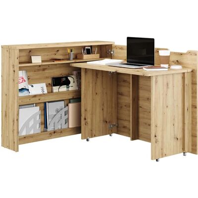 BIM FURNITURE - Lenart - Rovere - 115x93 - Schreibtisch BIM FURNITURE - Lenart - Rovere - 115x93 - Schreibtisch