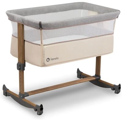 Lit bébé Lionelo - 3-en-1 Co-Sleeper, Berceau & Lit de Voyage - Beige Sand - Publicité Lit bébé Lionelo - 3-en-1 Co-Sleeper, Berceau & Lit de Voyage - Beige Sand - Publicité