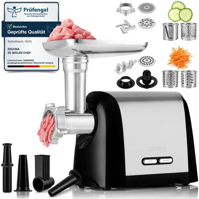 Zeegma Mill Chef - Argento - Tritacarne Zeegma Mill Chef - Argento - Tritacarne