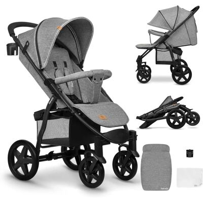 Barnvagn Lionelo Annet Plus - Stora hjul, Myggnät Barnvagn Lionelo Annet Plus - Stora hjul, Myggnät