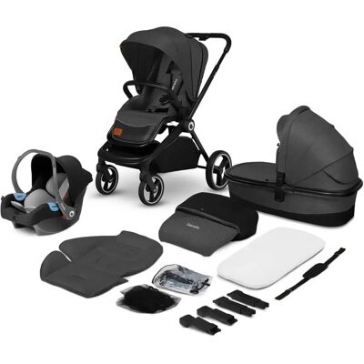 Lionelo Mika - 3-in-1 Multifunctionele Kinderwagen - Compact & Veilig Lionelo Mika - 3-in-1 Multifunctionele Kinderwagen - Compact & Veilig