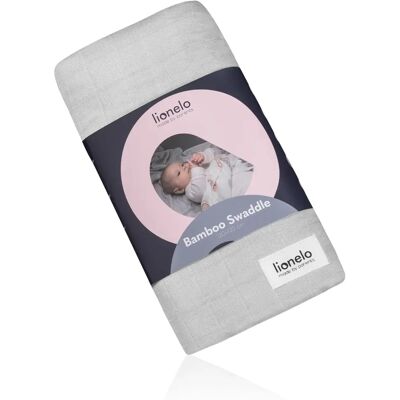 Lionelo Baby Bambus Swaddle - Grau Lionelo Baby Bambus Swaddle - Grau
