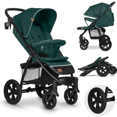 Passeggino Lionelo Annet Tour - Verde Turchese con Accessori Passeggino Lionelo Annet Tour - Verde Turchese con Accessori