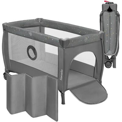 Lionelo Stefi Plus - Multicolor Gris Cuna de Viaje Lionelo Stefi Plus - Multicolor Gris Cuna de Viaje