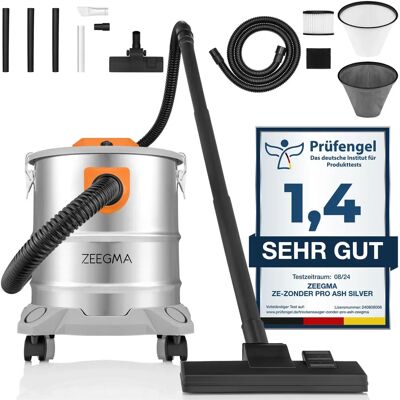 OVERMAX ZE-ZONDER PRO ASH SLIVER Aspirateur industriel - Publicité OVERMAX ZE-ZONDER PRO ASH SLIVER Aspirateur industriel - Publicité
