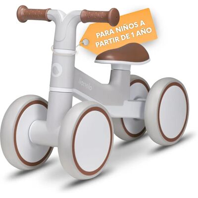 Lionelo Villy Beige Latte Bicicletta Senza Pedali per Bambini 3+ - Bicicletta di Equilibrio Lionelo Villy Beige Latte Bicicletta Senza Pedali per Bambini 3+ - Bicicletta di Equilibrio