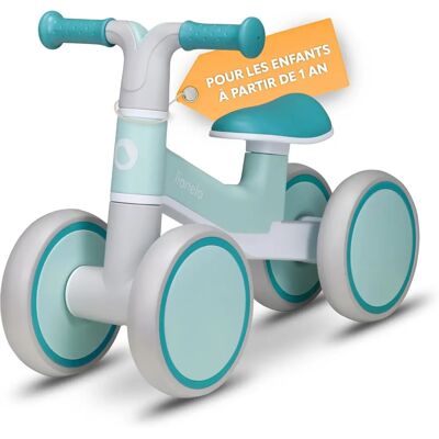 Lionelo Villy - Vélo d'Équilibre à Quatre Roues - Jouet d'Extérieur Lionelo Villy - Vélo d'Équilibre à Quatre Roues - Jouet d'Extérieur