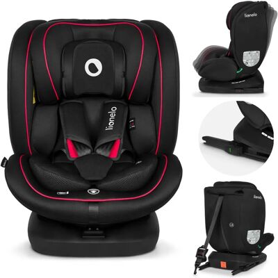 Lionelo Bastiaan i-Size - noir rouge Lionelo Bastiaan i-Size - noir rouge