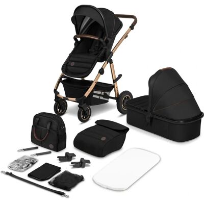 Passeggino Duo Combinato Lionelo Amber 2in1 Nero Onice Passeggino Duo Combinato Lionelo Amber 2in1 Nero Onice