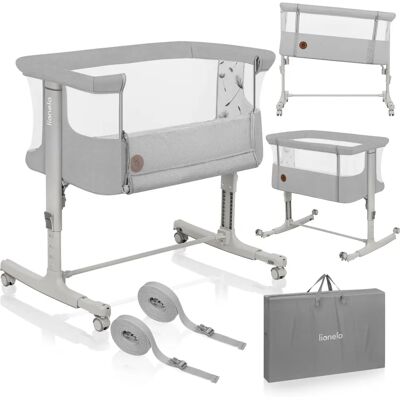 Lionelo - Aurora - Gris béton - 3-en-1 - Co-sleeper - Publicité Lionelo - Aurora - Gris béton - 3-en-1 - Co-sleeper - Publicité
