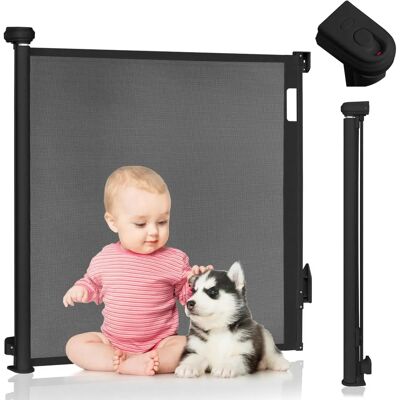 LIONELO Thea Black Onyx Barnsäkerhetsgrind - Fällbar, Justerbar, UV-skyddad LIONELO Thea Black Onyx Barnsäkerhetsgrind - Fällbar, Justerbar, UV-skyddad