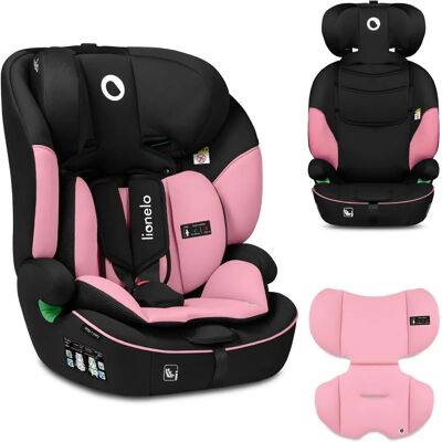 Siège Auto Levi i-Size Lionelo - 76-150cm - Rose Siège Auto Levi i-Size Lionelo - 76-150cm - Rose