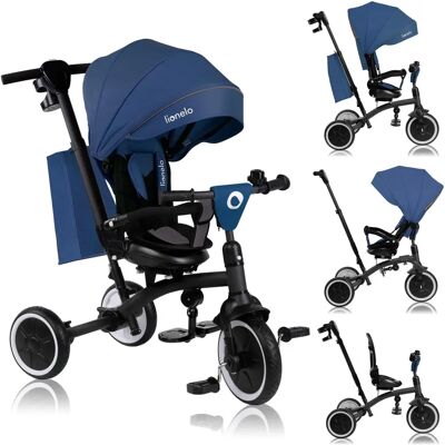 LIONELO Tris Plus Denim Blu 2-in-1 Triciclo LIONELO Tris Plus Denim Blu 2-in-1 Triciclo