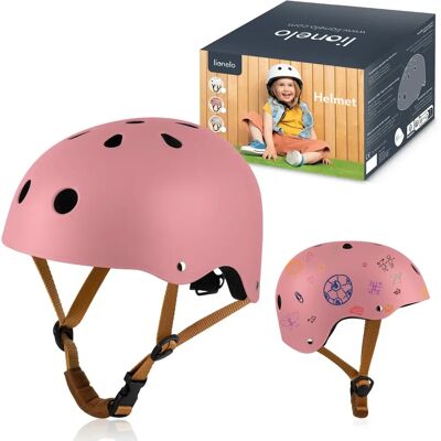Casque Lionelo Rose Pink - Casque - Publicité Casque Lionelo Rose Pink - Casque - Publicité