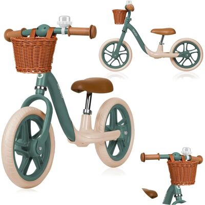 LIONELO Alex Plus Balance Bike - Adjustable Handlebar & Seat - Green LIONELO Alex Plus Balance Bike - Adjustable Handlebar & Seat - Green