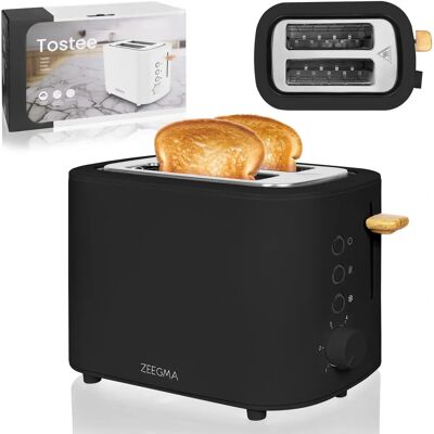 ZEEGMA TOSTEE WOOD - schwarz - Toaster ZEEGMA TOSTEE WOOD - schwarz - Toaster