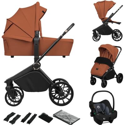 LIONELO Mika Plus 3-i-1 Barnvagn - All-terrain, 40-87cm LIONELO Mika Plus 3-i-1 Barnvagn - All-terrain, 40-87cm