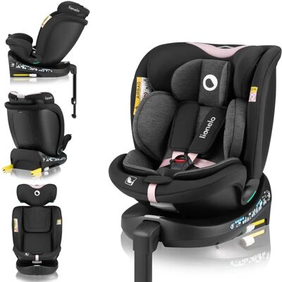 Lionelo Navy i-Size - black/pink Lionelo Navy i-Size - black/pink