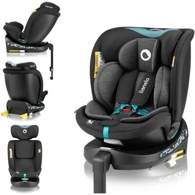 Lionelo Navy i-Size - nero/turchese Lionelo Navy i-Size - nero/turchese