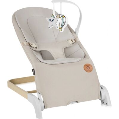 Altalena per neonato Lionelo Lilac - Naturale, Regolabile & Compatta Altalena per neonato Lionelo Lilac - Naturale, Regolabile & Compatta