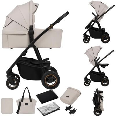 Lionelo Amber Plus 2w1 - Carrito - Arena Beige Lionelo Amber Plus 2w1 - Carrito - Arena Beige