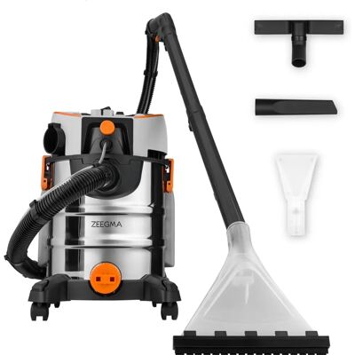 ZEEGMA ZONDER PRO AQUA SILVER - Gris - Aspirateur sans sac humide et sec - Publicité ZEEGMA ZONDER PRO AQUA SILVER - Gris - Aspirateur sans sac humide et sec - Publicité