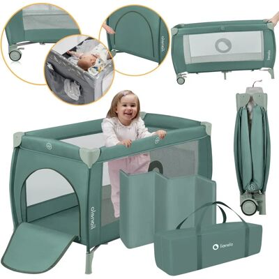 Lionelo Stefi Plus Tragbares Bett - Reisesbett für Kinder Lionelo Stefi Plus Tragbares Bett - Reisesbett für Kinder