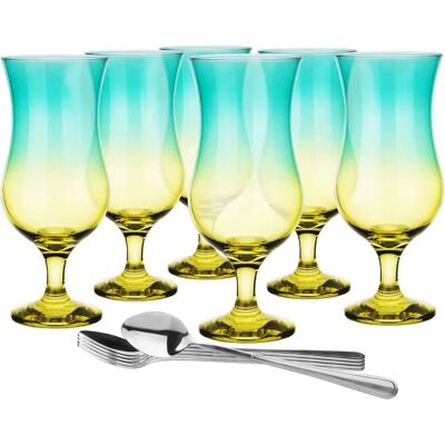 Glasmark - A570032-0420-5244-LD - Żółty - Kieliszek do koktajli Glasmark - A570032-0420-5244-LD - Żółty - Kieliszek do koktajli