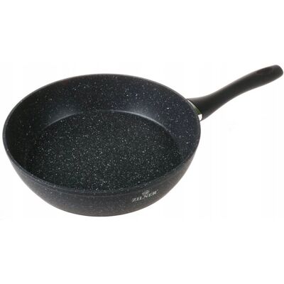Głęboka Patelnia Zilner - 26cm, 2,6L, Non-stick, Czarna Głęboka Patelnia Zilner - 26cm, 2,6L, Non-stick, Czarna