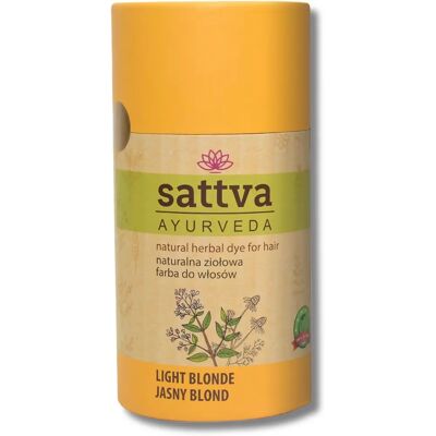 Sattva Hellblonde Haarfarbe - Ayurvedisches Henna für Blonde Haare Sattva Hellblonde Haarfarbe - Ayurvedisches Henna für Blonde Haare