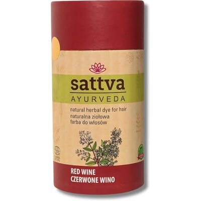 Sattva Ayurveda Roter Wein-Haarfarbe - Pflanzenhaarfarbe Sattva Ayurveda Roter Wein-Haarfarbe - Pflanzenhaarfarbe