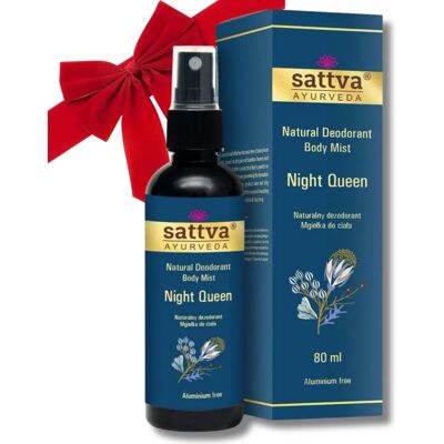 Sattva Nachtkönigin Deodorant - Natürliche, Aluminiumsalzfrei - 80ml Sattva Nachtkönigin Deodorant - Natürliche, Aluminiumsalzfrei - 80ml
